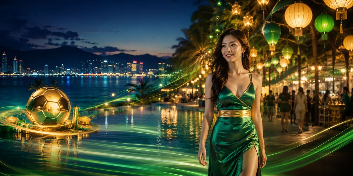Khung cảnh chợ đêm Nha Trang với người dùng tham gia cá cược casino